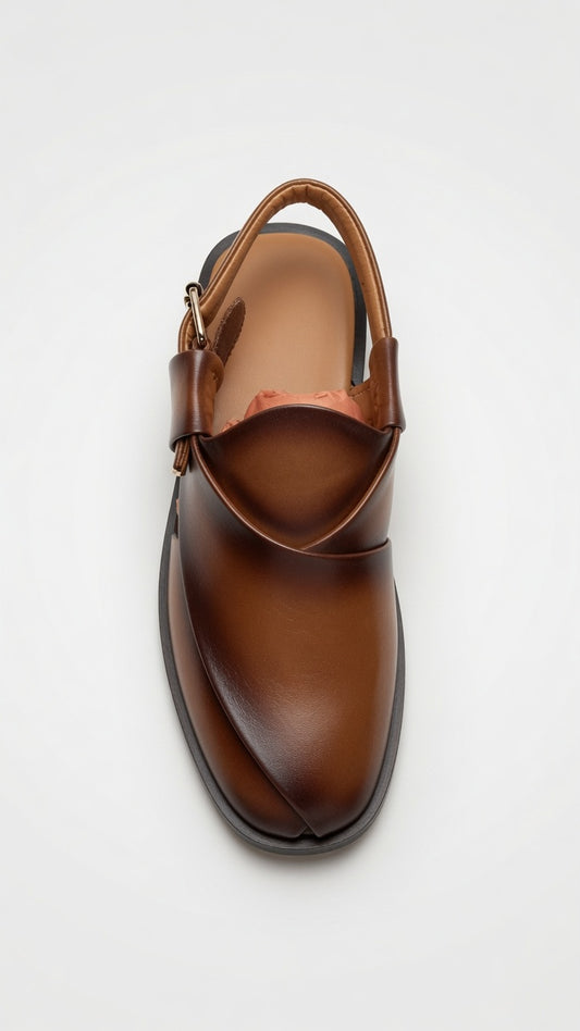 Peshawari Handmade Leather Mule Loafe