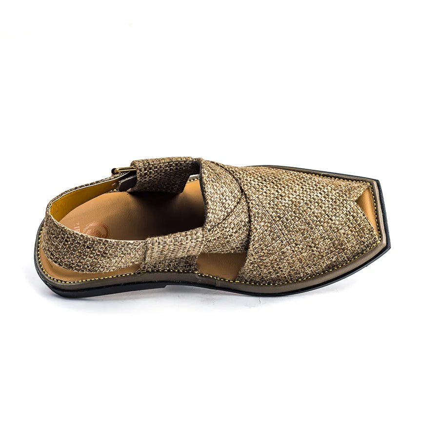 Trendy Textured Fabric Light Brown Single,