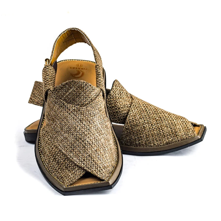 Trendy Textured Fabric Light Brown Single,
