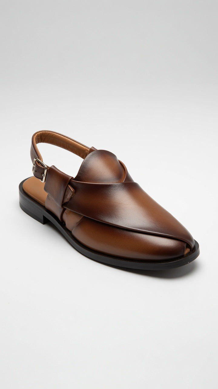 Peshawari Handmade Leather Mule Loafe