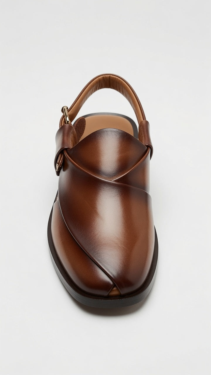 Peshawari Handmade Leather Mule Loafe